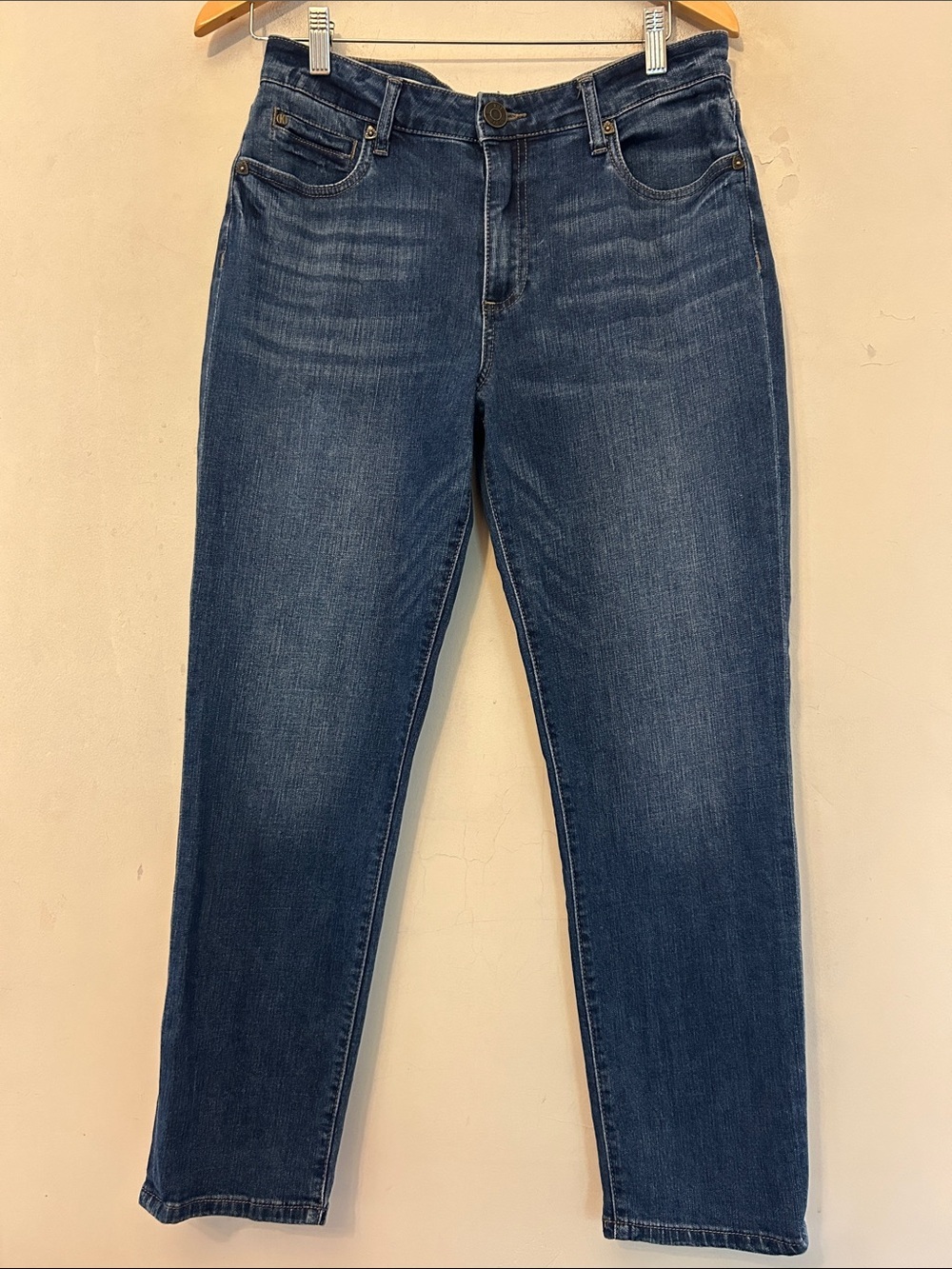 Kut from the Kloth Katy high rise Ankle Straight leg jeans Size 8 EUC